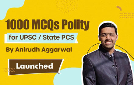 1000 MCQs Polity for UPSC / State PCS