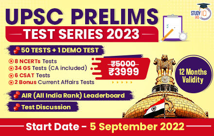 UPSC Prelims Test Series 2023