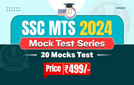 SSC MTS 2024 Mock Test Series