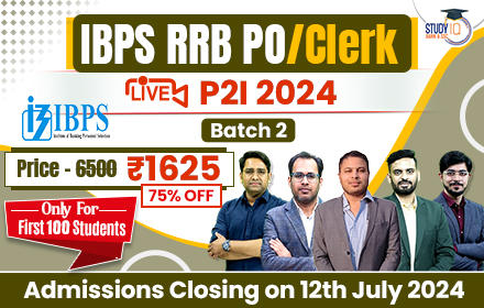 IBPS RRB PO/Clerk P2I 2024 Live Batch 2