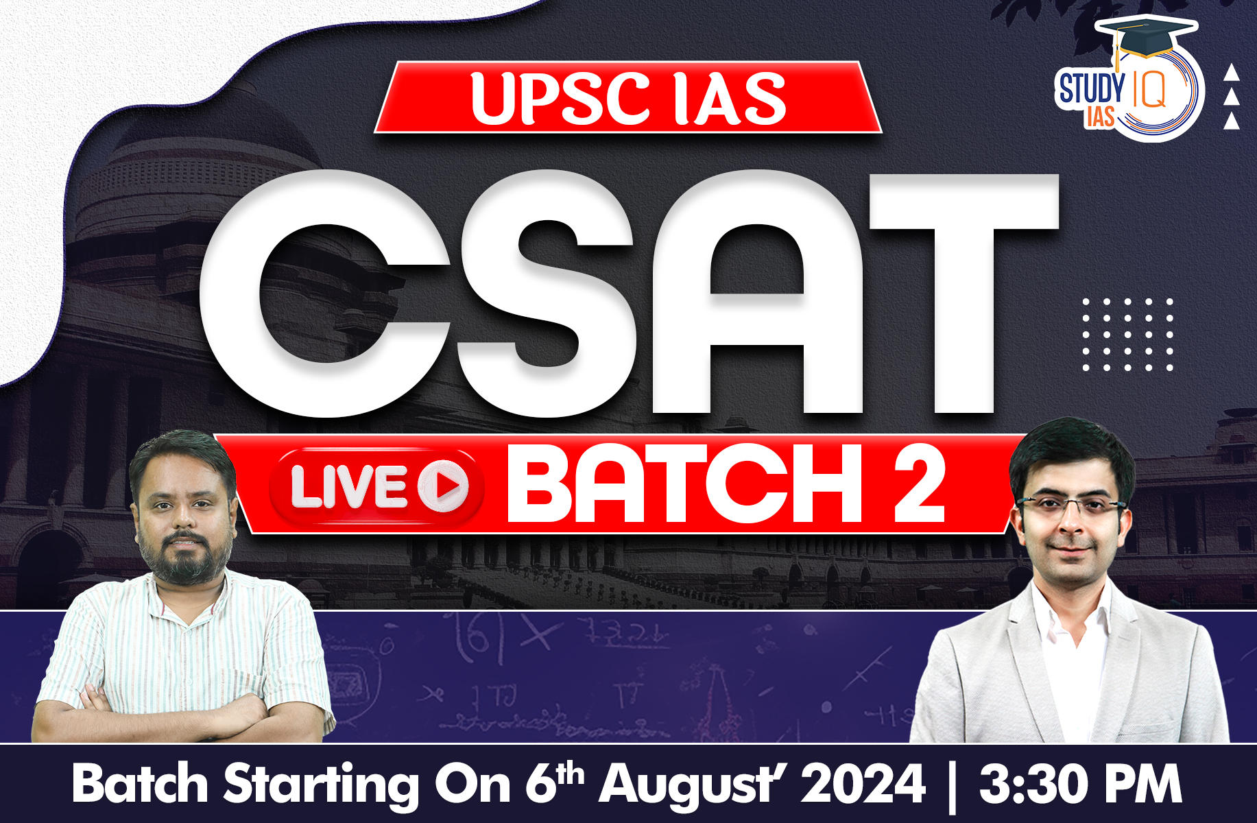 UPSC IAS CSAT Live New Batch 2