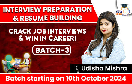 Interview Preparation & Resume Building Smart Course Batch 3