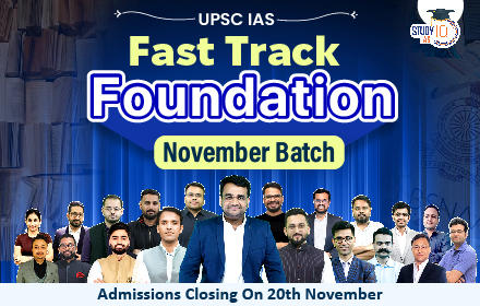 UPSC IAS Live GS Fast Track Foundation November Batch