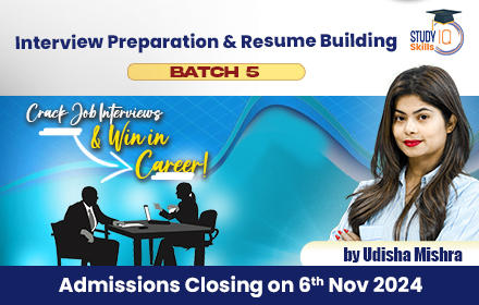 Interview Preparation & Resume Building Smart Course Batch 5