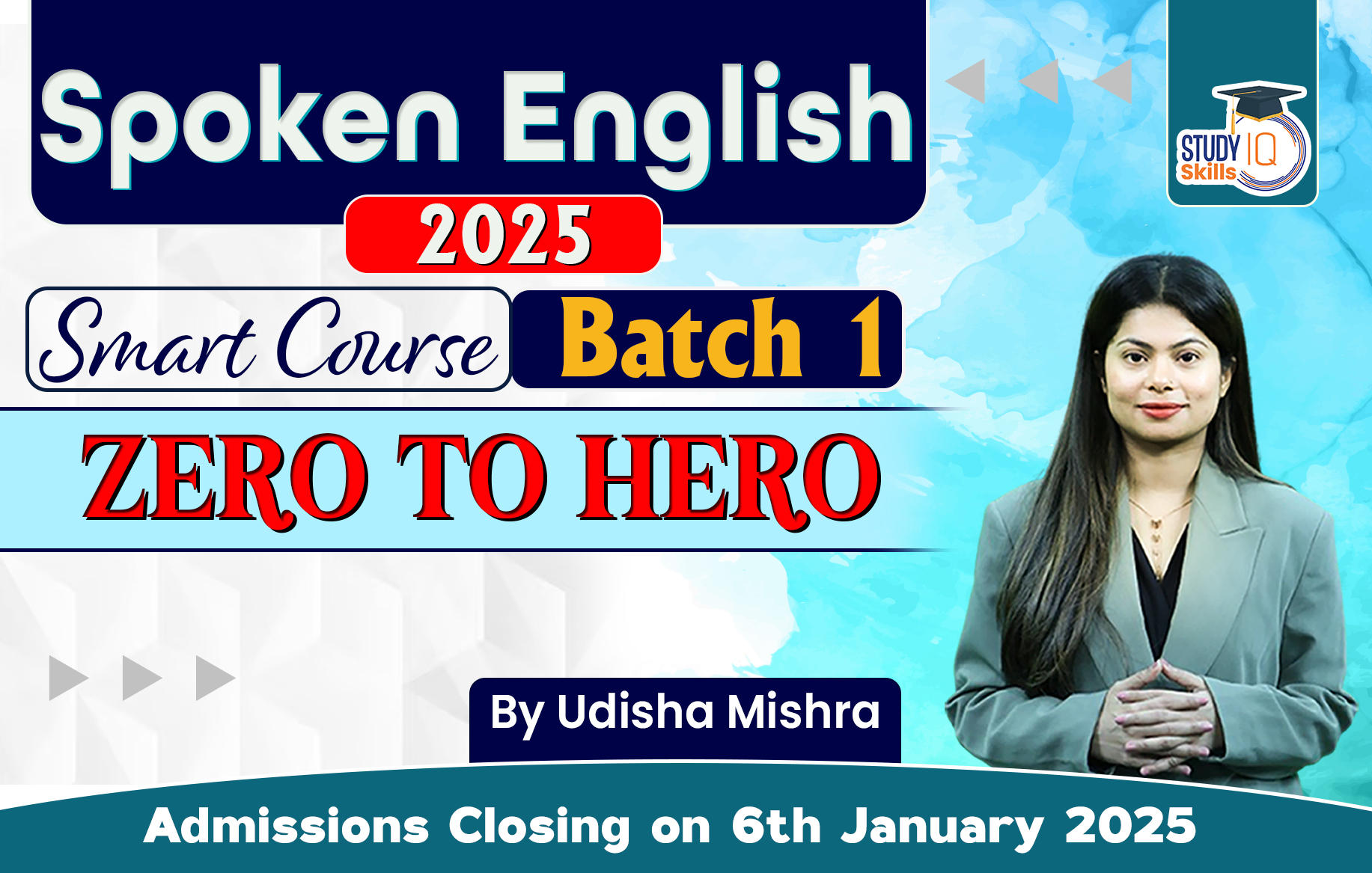 Spoken English: Zero to Hero Smart Course 2025 Batch