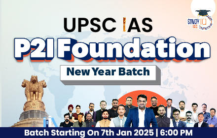 UPSC IAS Live GS P2I Foundation New Year Batch