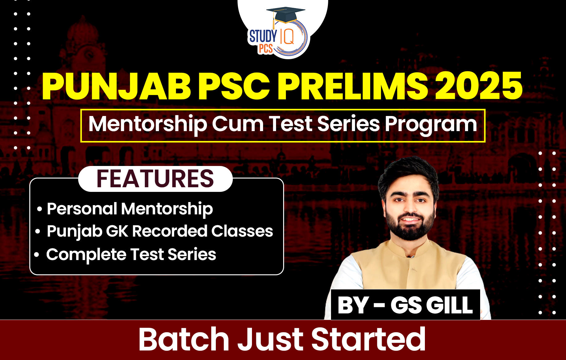 Punjab PCS Prelims 2025 By GS GILL