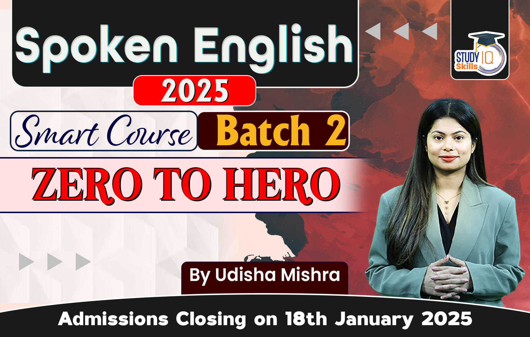 Spoken English: Zero to Hero Smart Course 2025 Batch 2