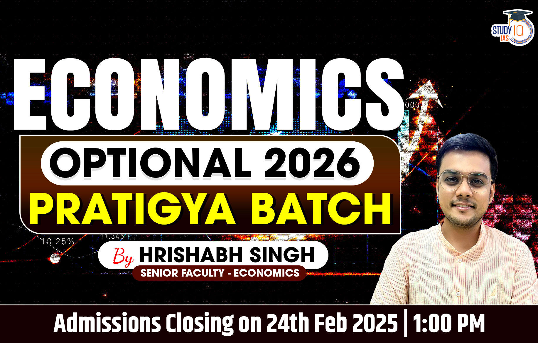 UPSC IAS (Mains) Economics Optional Live 2026 (Comprehensive) Pratigya Batch