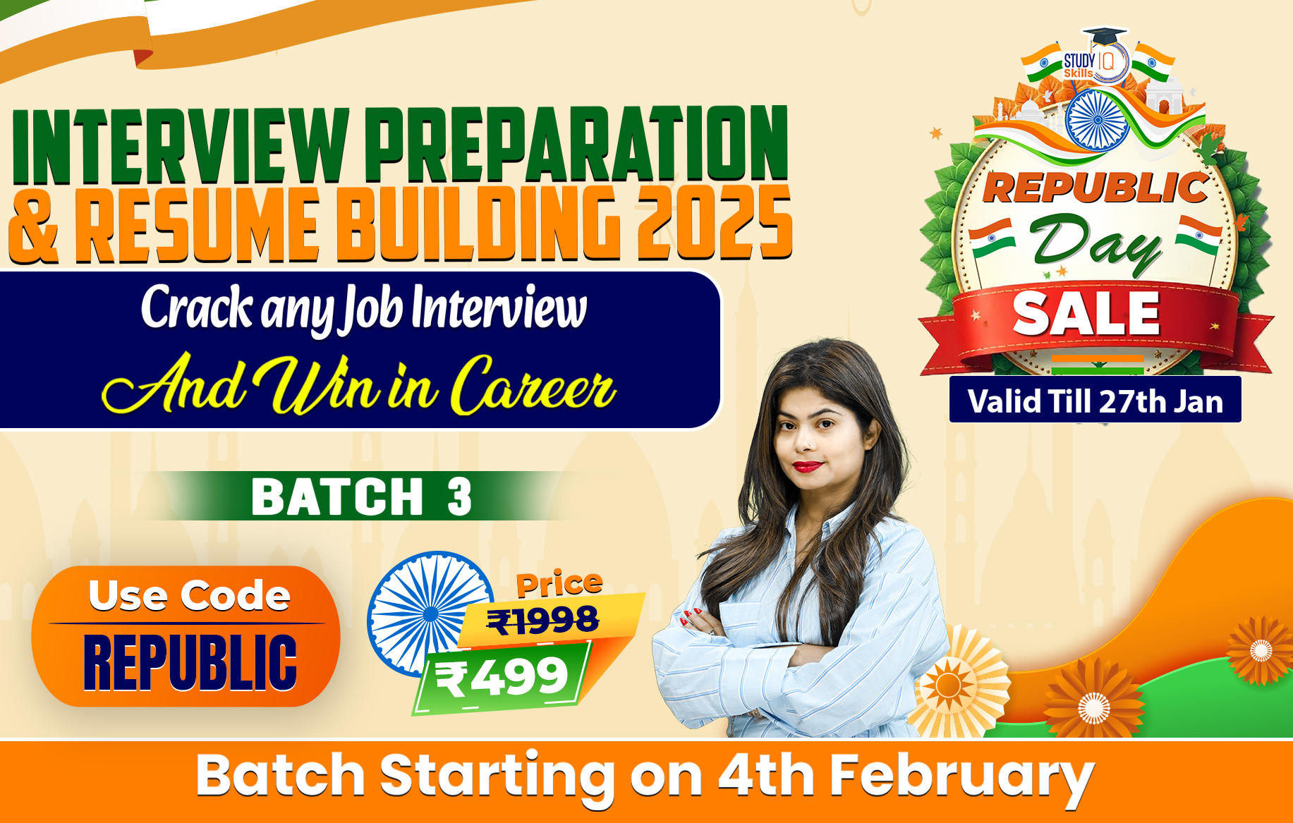 Interview Preparation & Resume Building Smart Course 2025 Batch 3