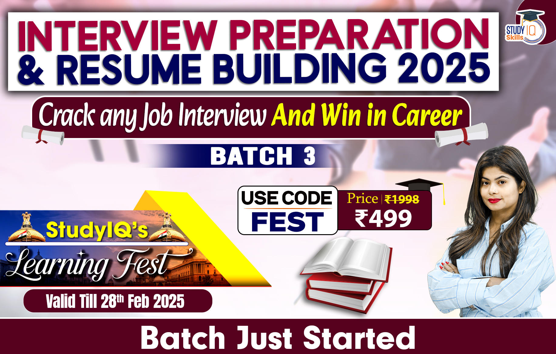 Interview Preparation & Resume Building Smart Course 2025 Batch 3