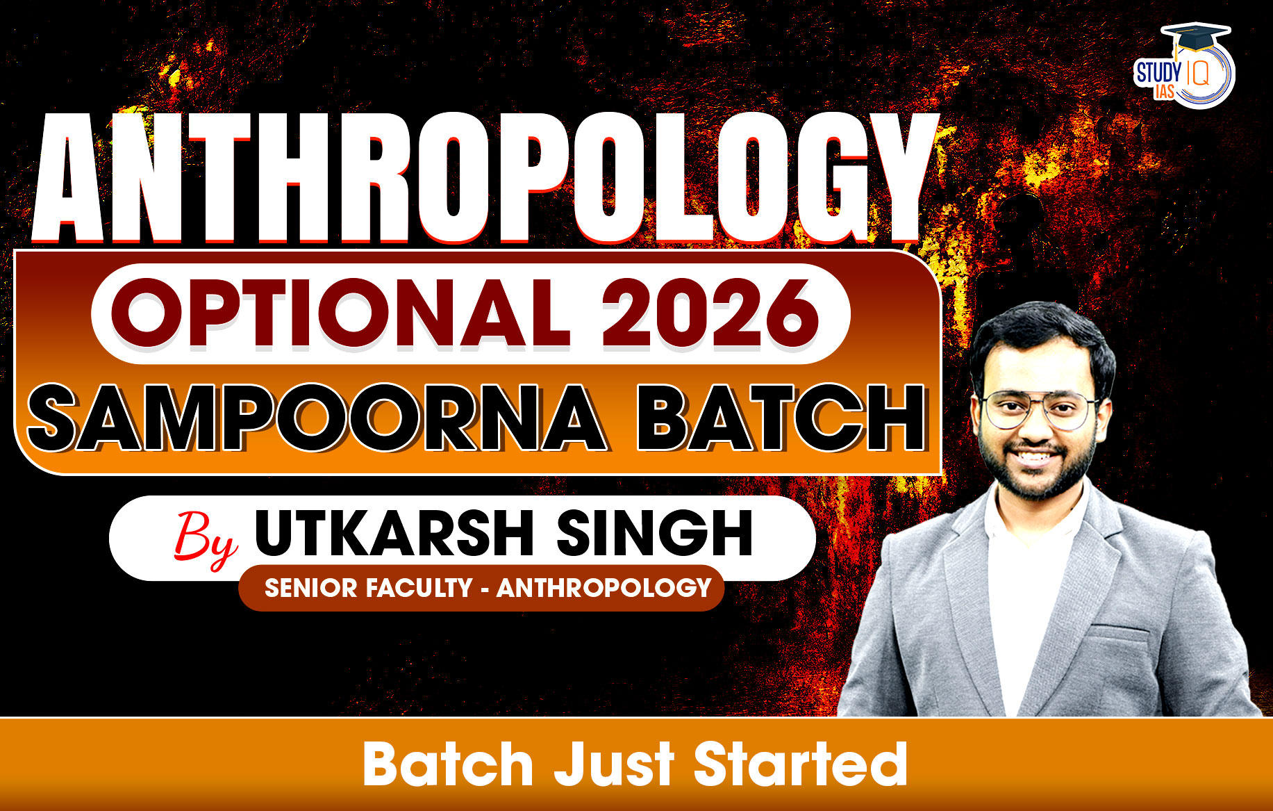 UPSC IAS (Mains) Anthropology Optional Live 2026 (Comprehensive) Sampoorna Batch