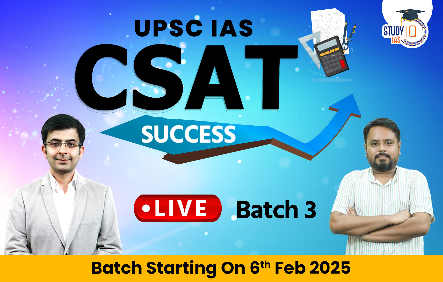 UPSC IAS CSAT Success Live Batch 3