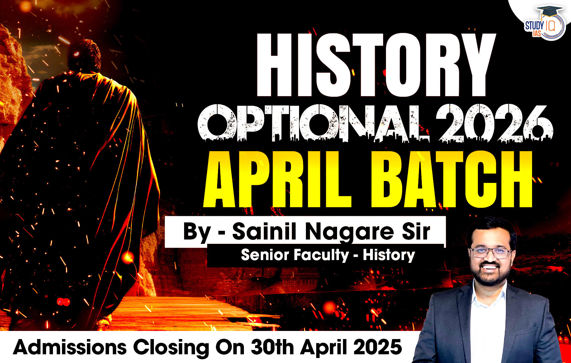 UPSC IAS (Mains) History Optional Live 2026 (Comprehensive) April Batch