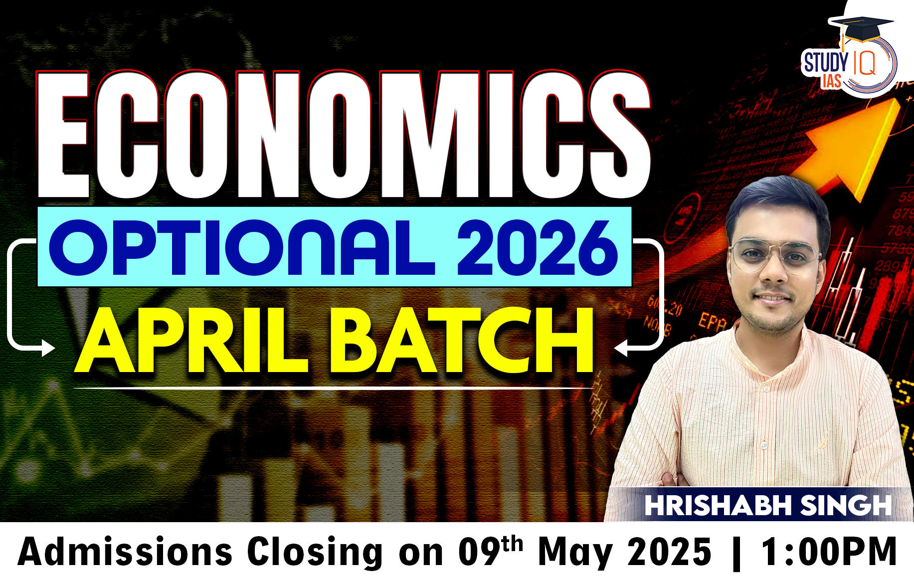 UPSC IAS (Mains) Economics Optional Live 2026 (Comprehensive) April Batch