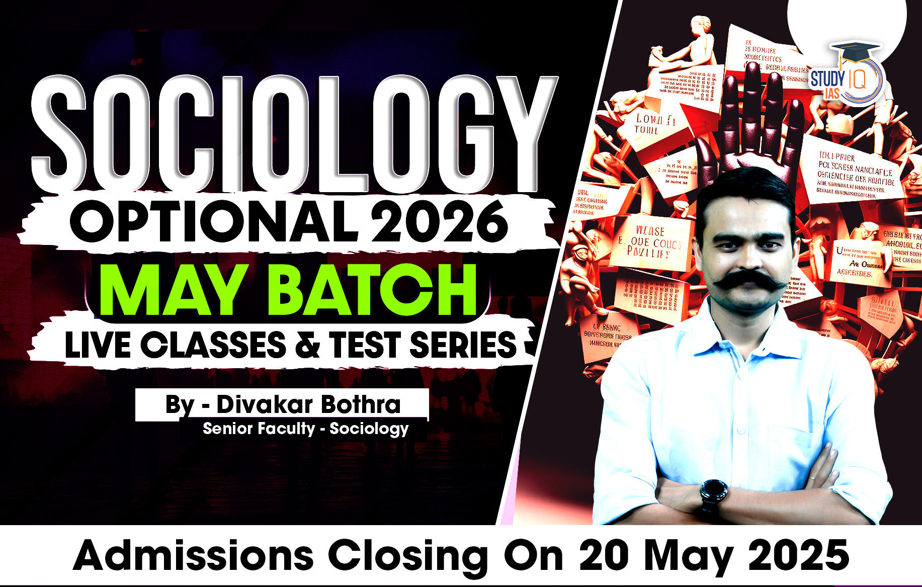 UPSC IAS (Mains) Sociology Optional Live 2026 (Comprehensive) May Batch