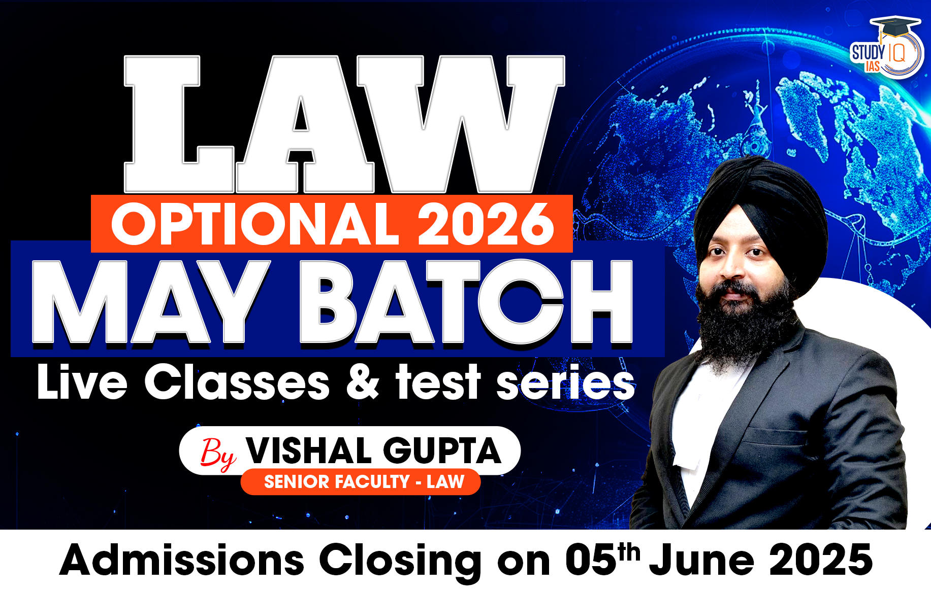 UPSC IAS (Mains) Law Optional Live 2026 May Batch
