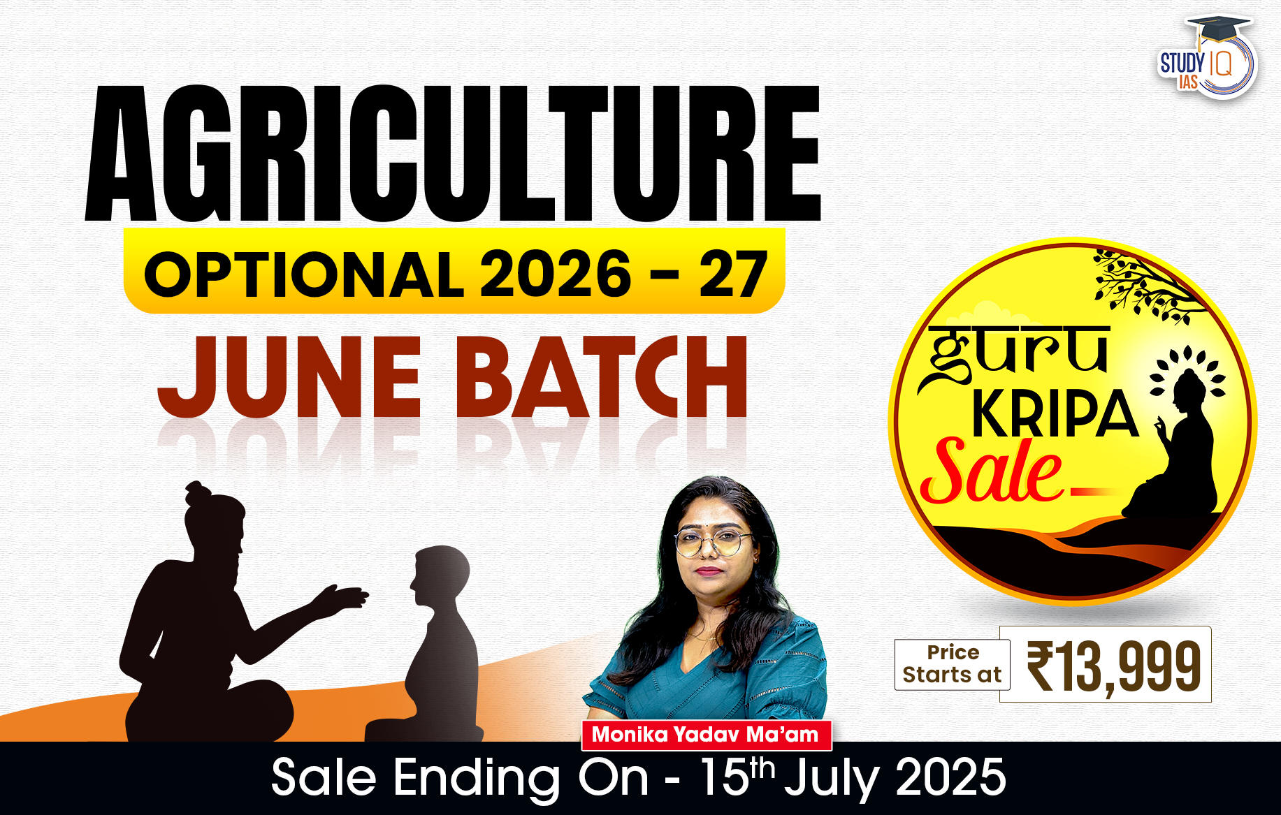 UPSC IAS (Mains) Agriculture Optional Live 2026 (Comprehensive) June Batch