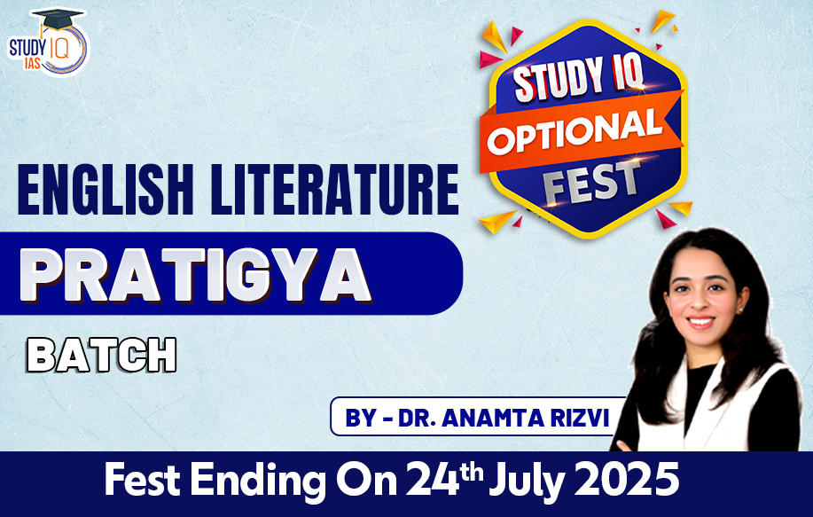 UPSC IAS (Mains) English Literature Optional Live 2026-27 (Comprehensive) Pratigya Batch By Dr. Anamta Rizvi