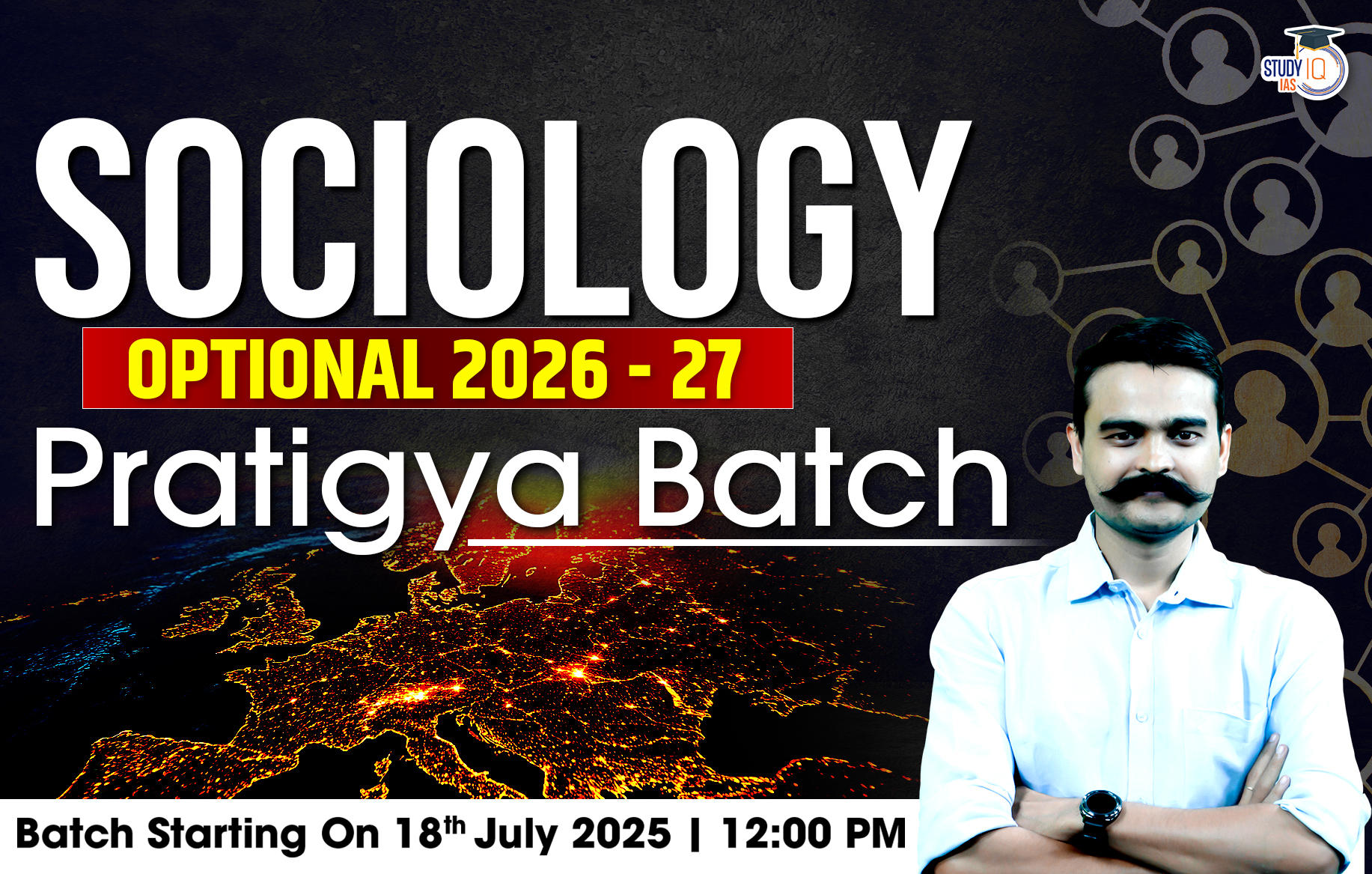 UPSC IAS (Mains) Sociology Optional Live 2026-27 (Comprehensive) Pratigya Batch By Divakar Bothra