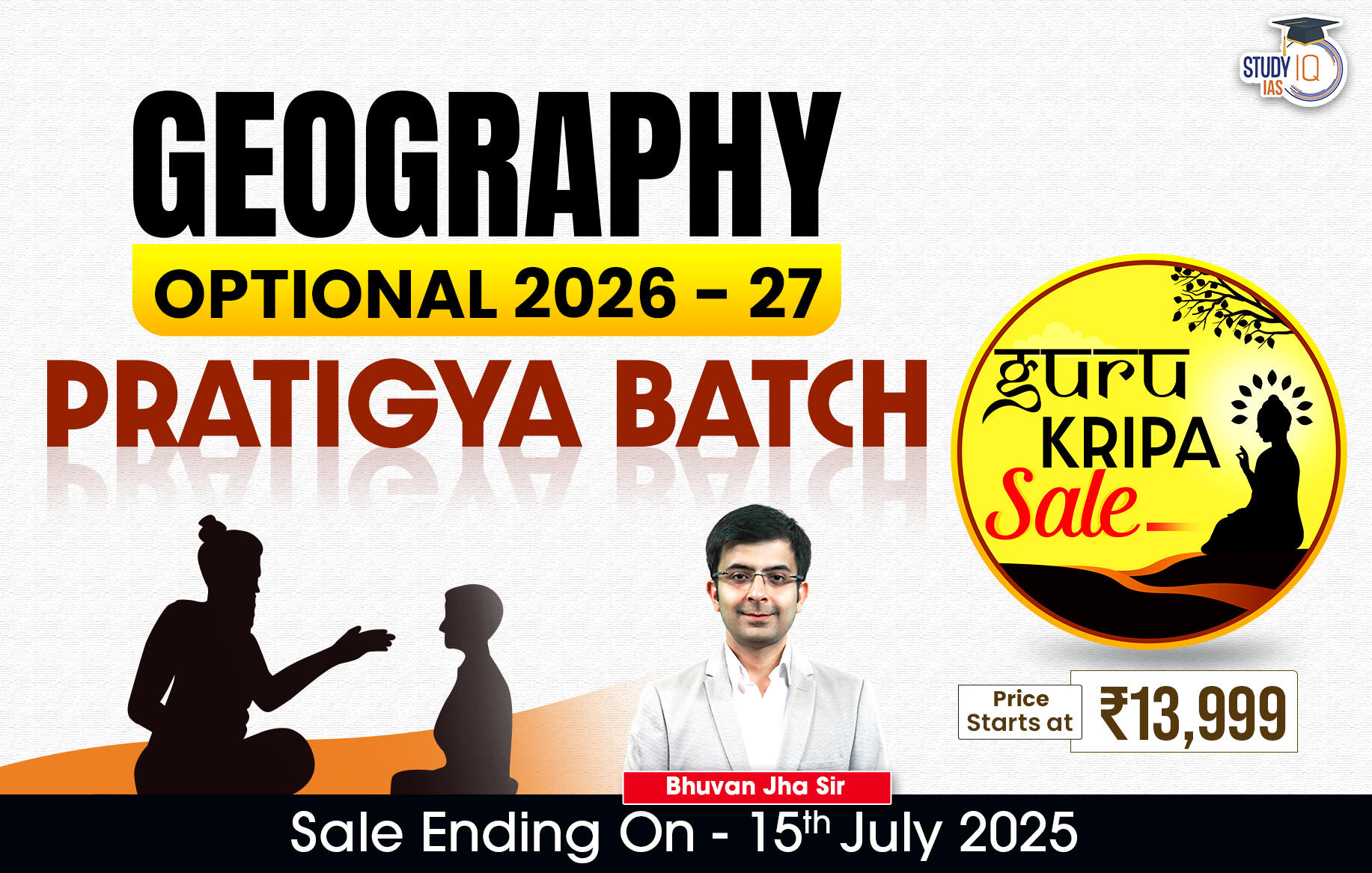 UPSC IAS (Mains) Geography Optional Live 2026-27 (Comprehensive) Pratigya Batch By Bhuvan Jha