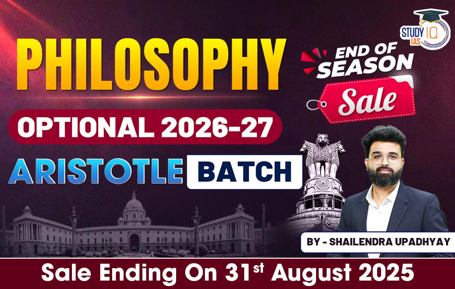 UPSC IAS (Mains) Philosophy Optional Live 2026-27 (Comprehensive) Aristotle Batch By Shailendra Upadhyay