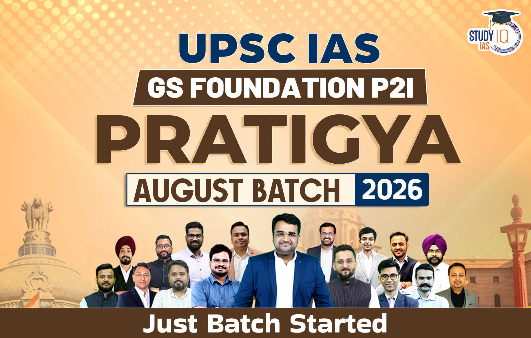 UPSC IAS Live GS P2I Foundation 2026 Pratigya August Batch (Diamond)