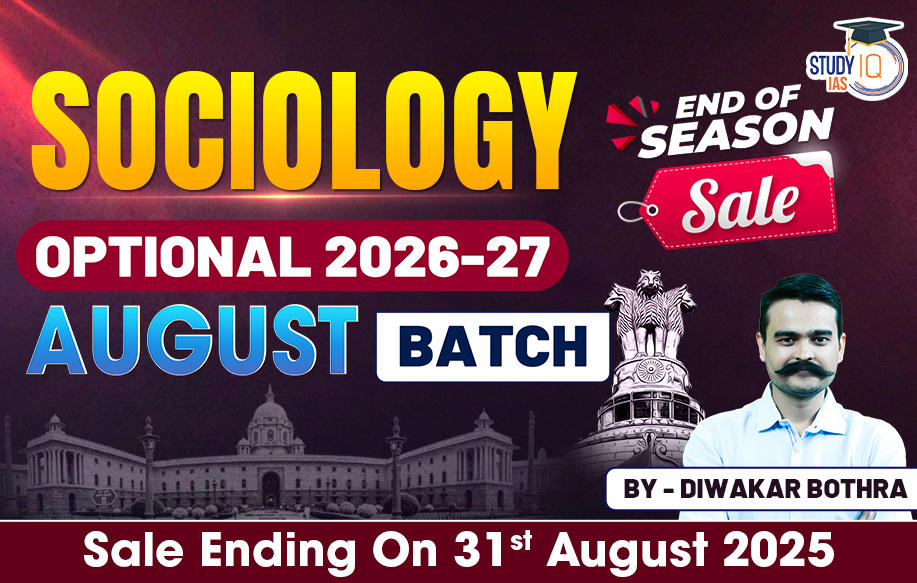 UPSC IAS (Mains) Sociology Optional Live 2026-27 (Comprehensive) August Batch By Divakar Bothra