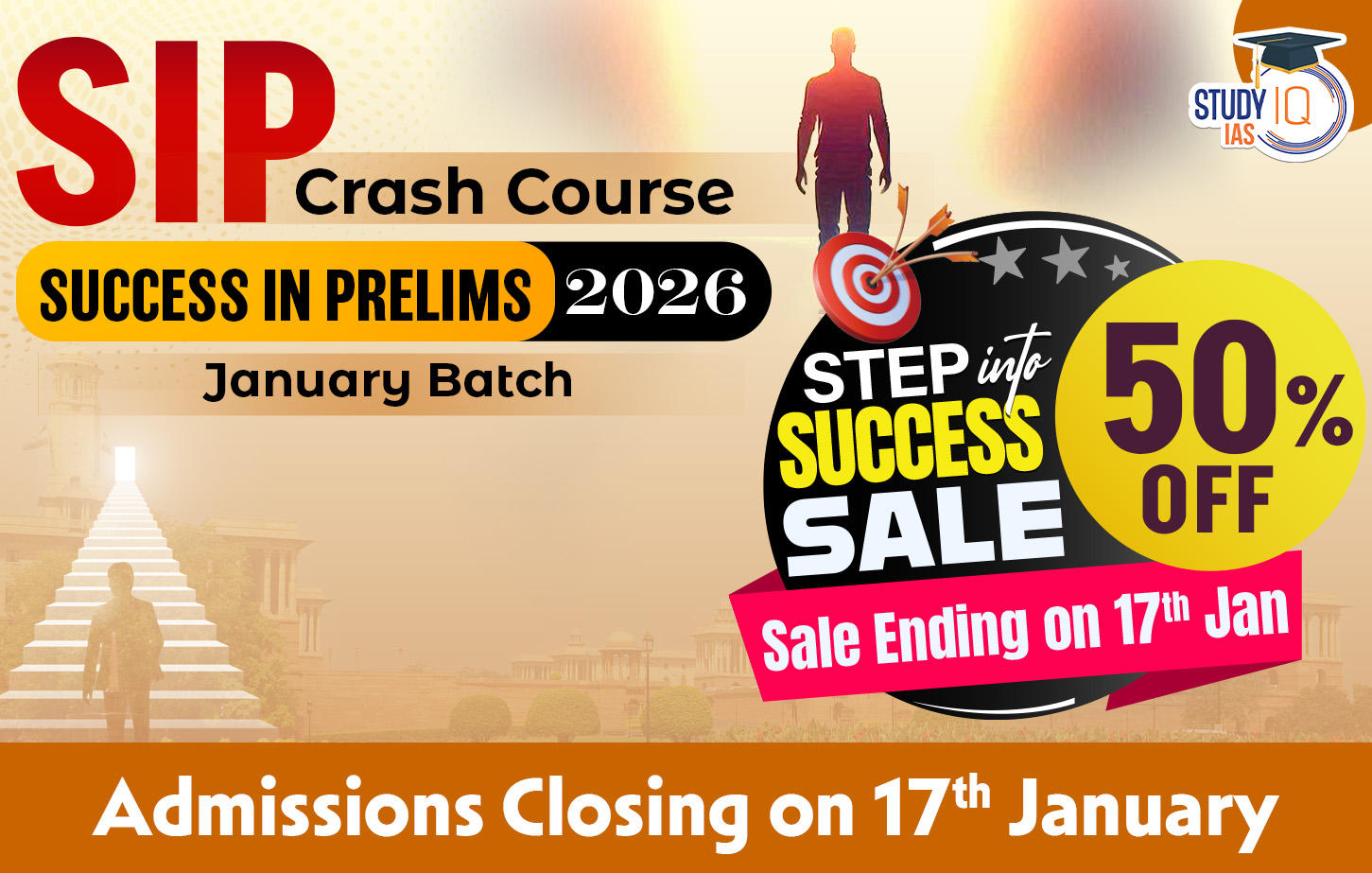 UPSC IAS Live SIP 2026 Crash Course January Batch
