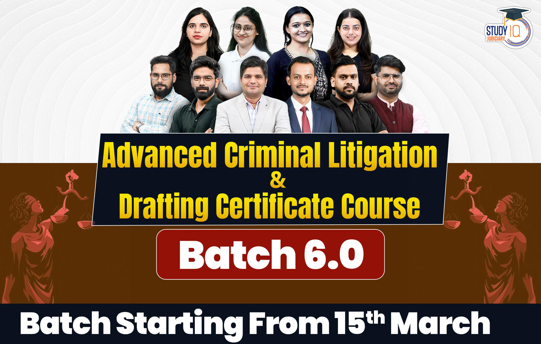 Advanced Criminal Litigation & Drafting Certificate Course 6.0